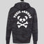 Unisex Black Camo Heavyweight Hoodie - White