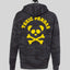 Unisex Black Camo Heavyweight Hoodie - Yellow