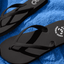 Unisex Toxic Pandas Emblem Sandals - Toxic Pandas