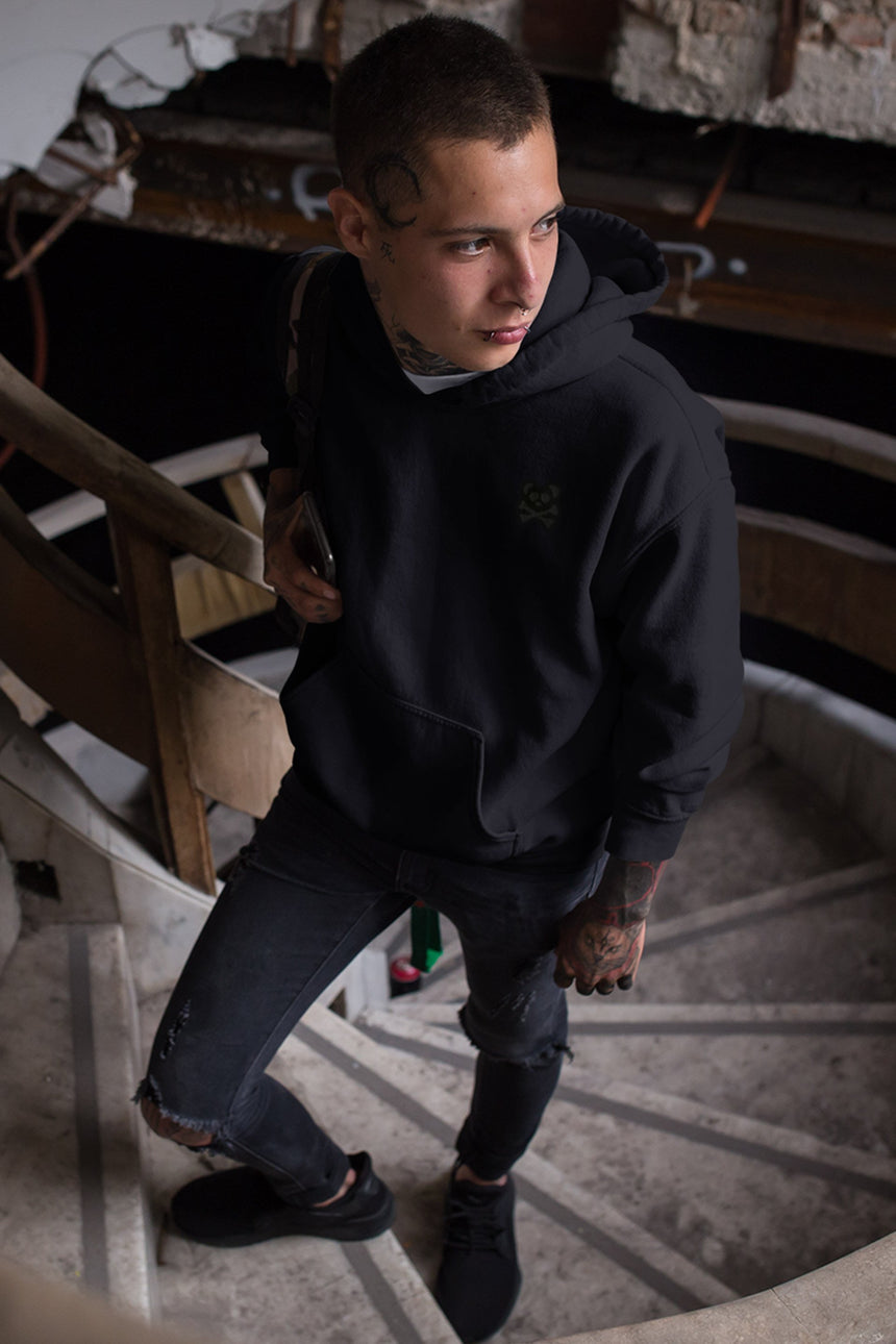 Men's Toxic Pandas Patch Hoodie - Toxic Pandas