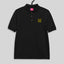 Men's Classic Black Polo - Yellow