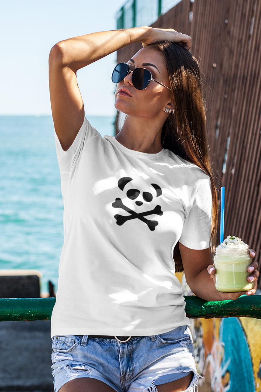 Women's Toxic Pandas Classic Logo Short Sleeve T-Shirt - Toxic Pandas
