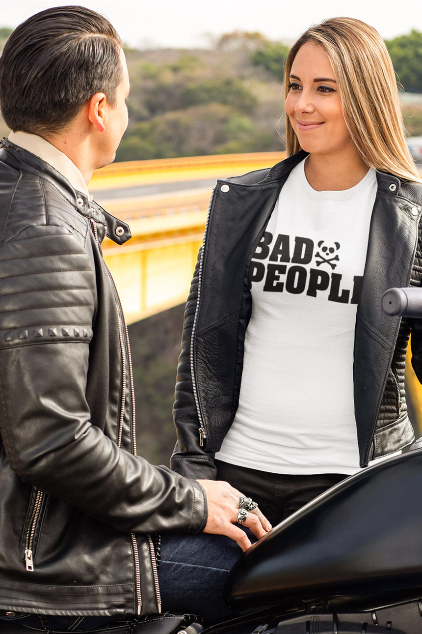 Women's Toxic Pandas I See Bad People Short Sleeve T-Shirt - Toxic Pandas