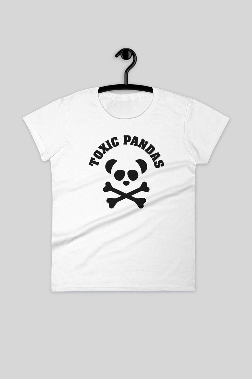 Women's Toxic Pandas Attitude Short Sleeve T-Shirt - Toxic Pandas