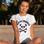 Women's Toxic Pandas Attitude Short Sleeve T-Shirt - Toxic Pandas