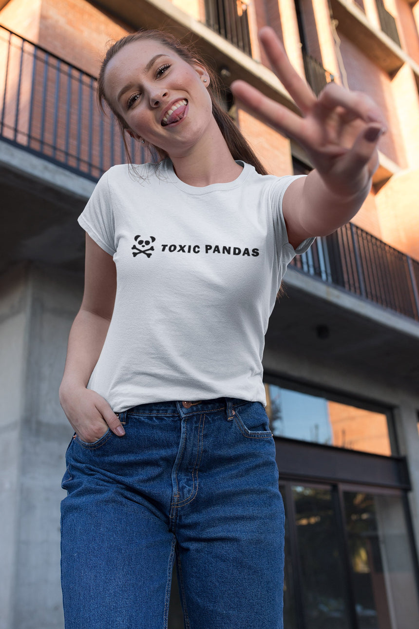 Women's Toxic Pandas Classy Short Sleeve T-Shirt - Toxic Pandas