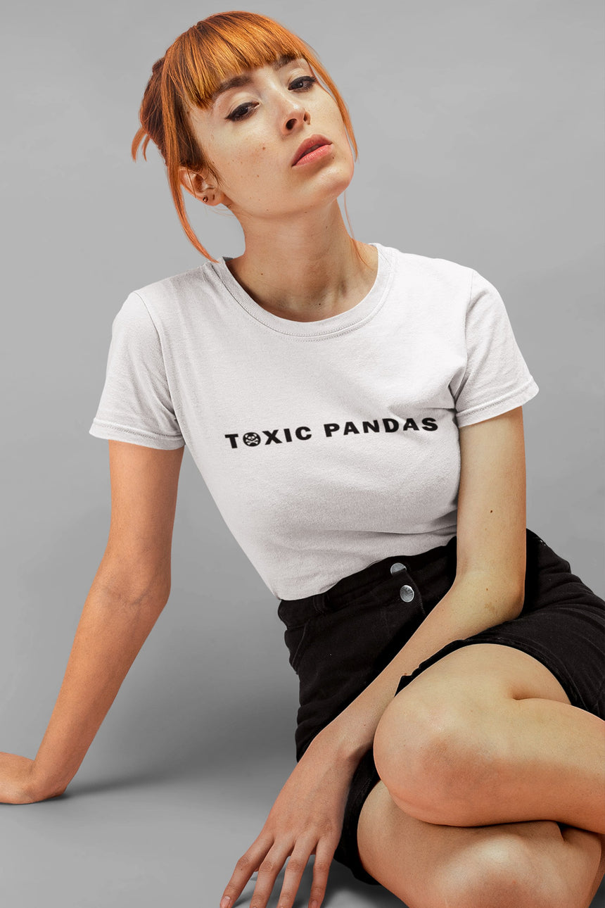 Women's Toxic Pandas Down-to-Earth Short Sleeve T-Shirt - Toxic Pandas