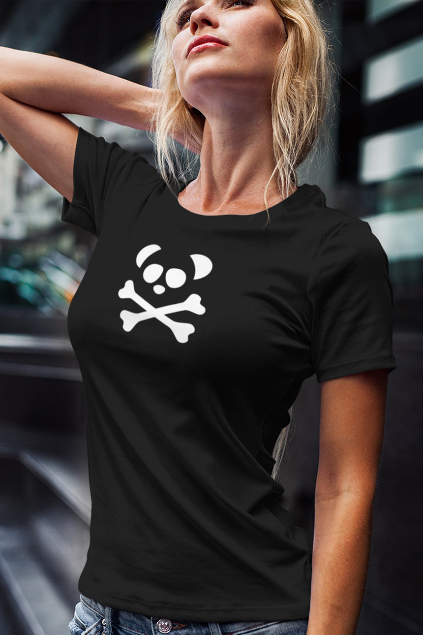 Women's Toxic Pandas Classic Logo Short Sleeve T-Shirt - Toxic Pandas