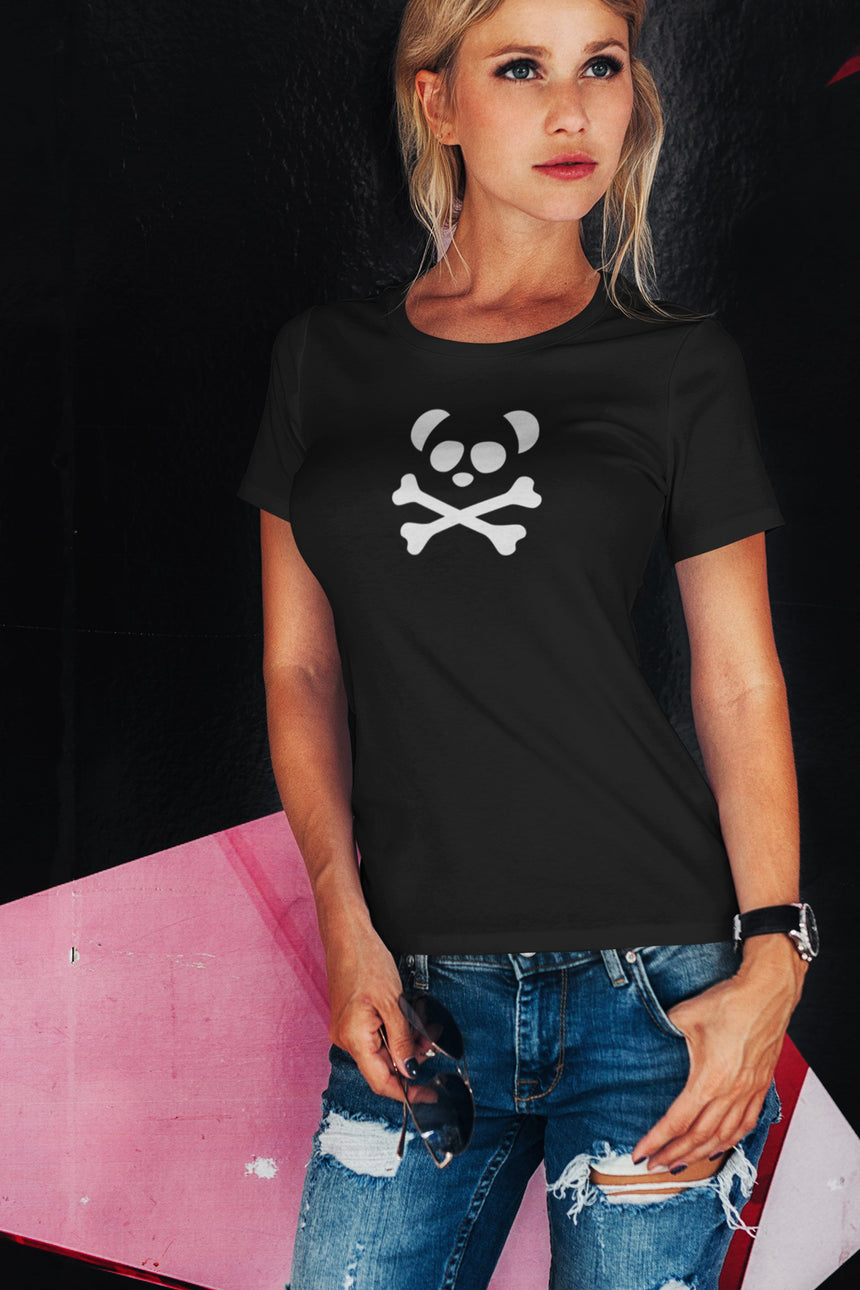 Women's Toxic Pandas Classic Logo Short Sleeve T-Shirt - Toxic Pandas