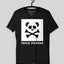 Men's Toxic Pandas Box Logo Short Sleeve T-Shirt