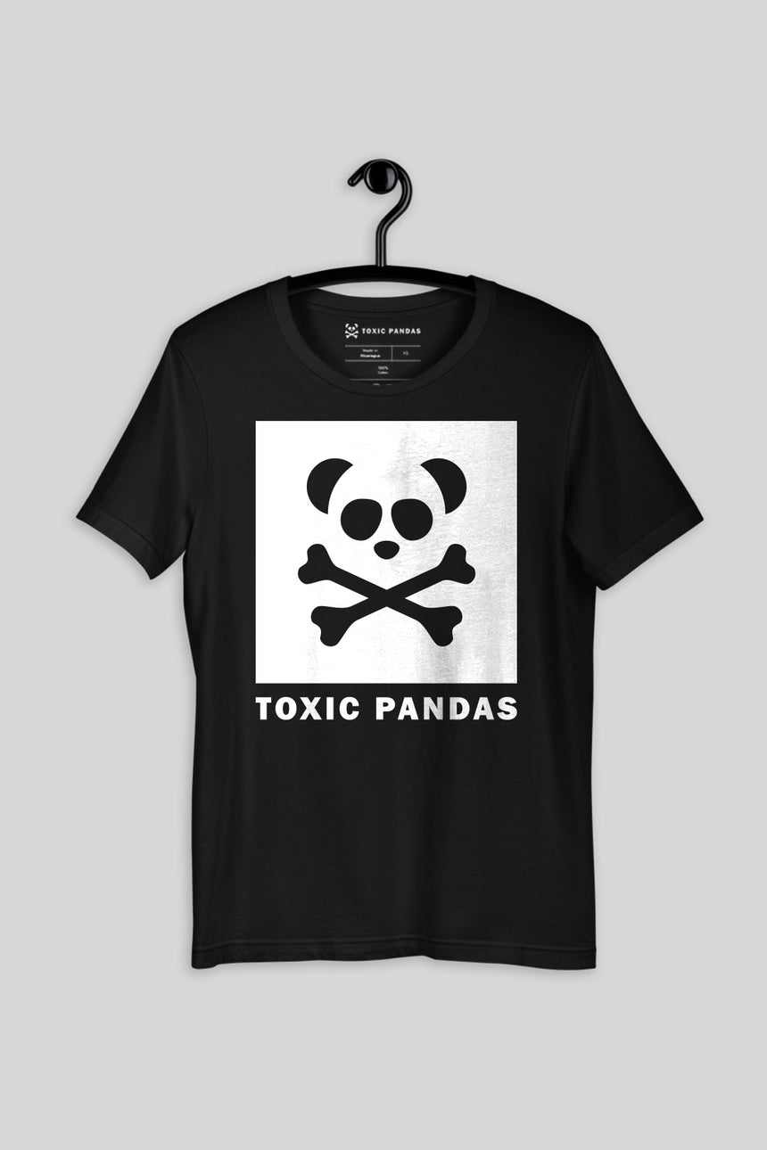 Men's Toxic Pandas Box Logo Short Sleeve T-Shirt