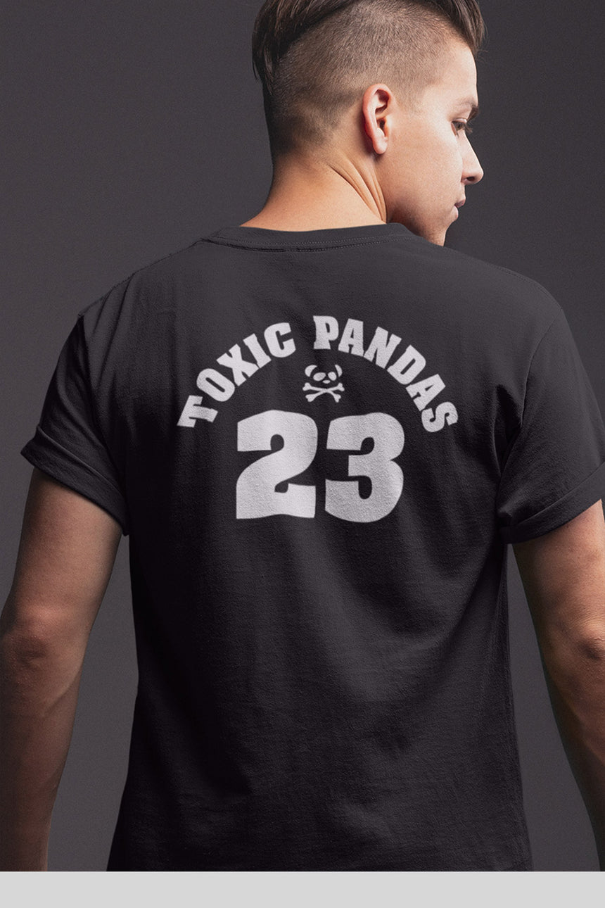Men's Toxic Pandas Jersey Short Sleeve T-Shirt