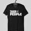 Men's Toxic Pandas I See Bad People Short Sleeve T-Shirt