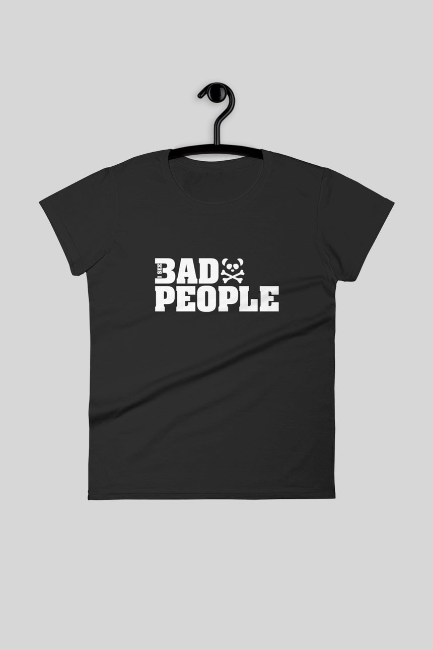 Women's Toxic Pandas I See Bad People Short Sleeve T-Shirt - Toxic Pandas
