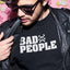 Men's Toxic Pandas I See Bad People Short Sleeve T-Shirt