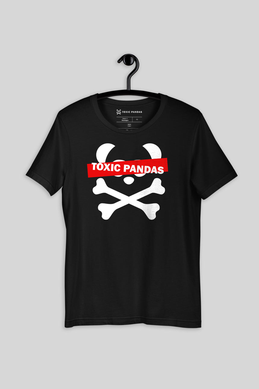Men's Toxic Pandas Censored Short Sleeve T-Shirt