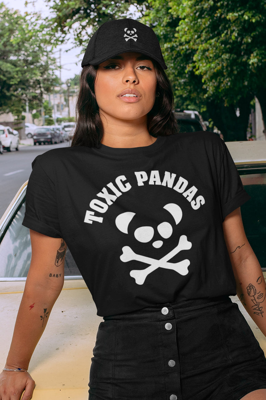 Women's Toxic Pandas Attitude Short Sleeve T-Shirt - Toxic Pandas