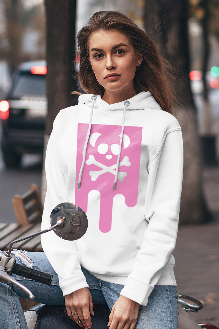 Unisex Fuchsia Box Drip Premium Hoodie