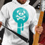 Unisex Turquoise Emblem Drip Premium Hoodie