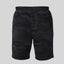 Men's Black Camo Shorts - White