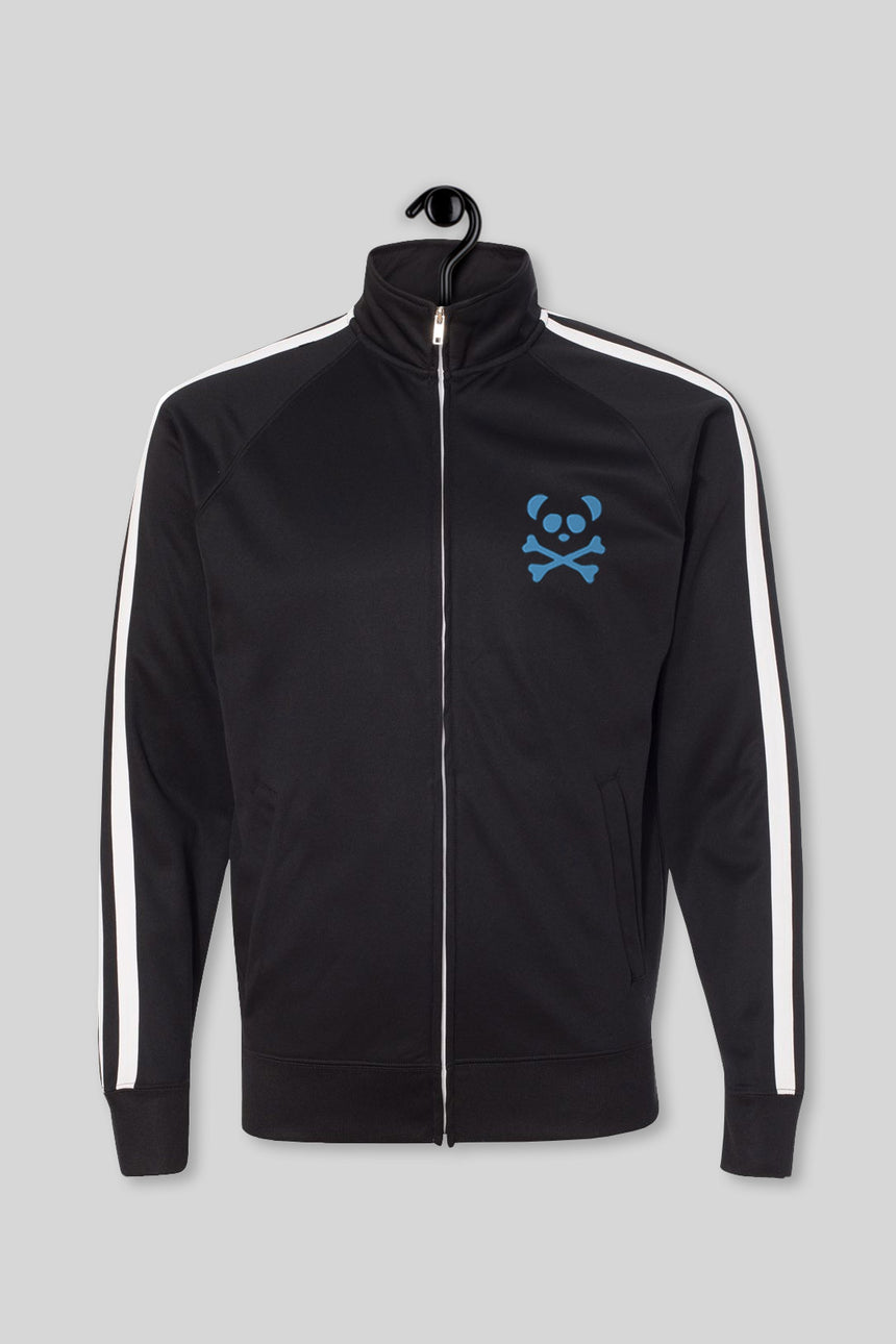 Black Pace Track Jacket - Blueberry