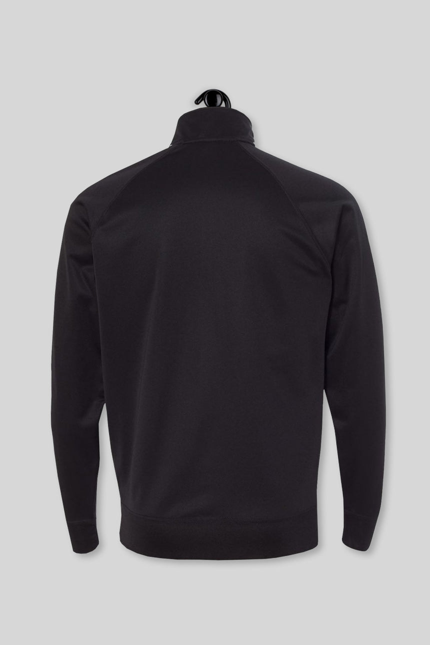 Black Pace Track Jacket - Gold