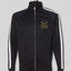 Black Pace Track Jacket - Gold