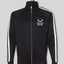 Black Pace Track Jacket - White