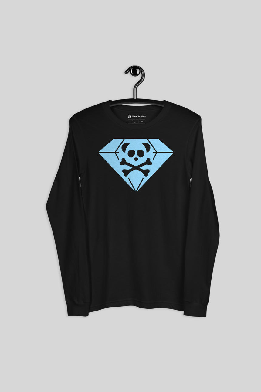 Unisex Diamond Long Sleeve T-Shirt