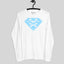 Unisex Diamond Long Sleeve T-Shirt