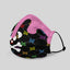Unisex Monogram Drip Panda Skull Face Mask