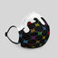 Unisex Rainbow Monogram Drip Face Mask