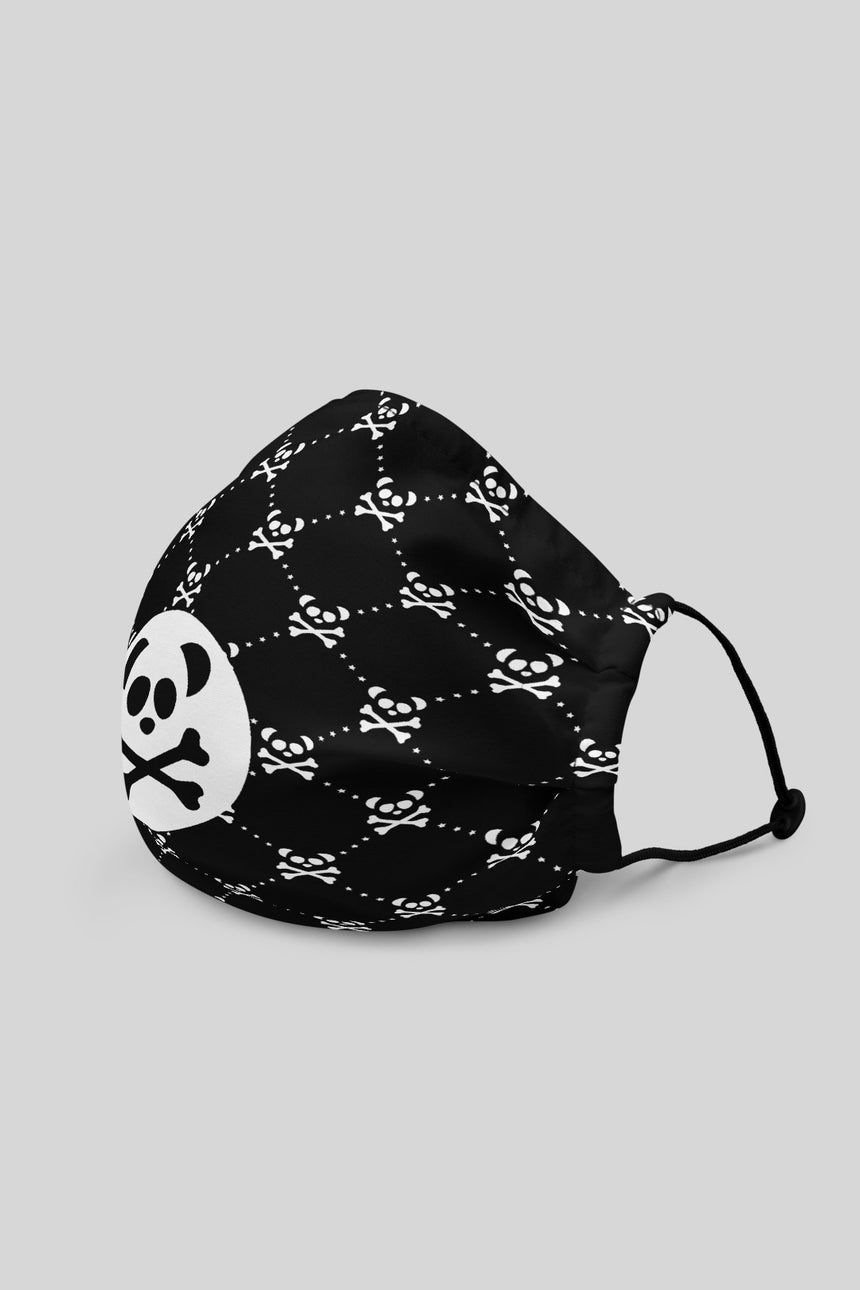 Unisex Monogram Emblem Face Mask
