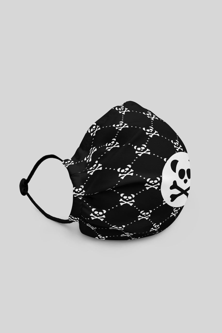 Unisex Monogram Emblem Face Mask