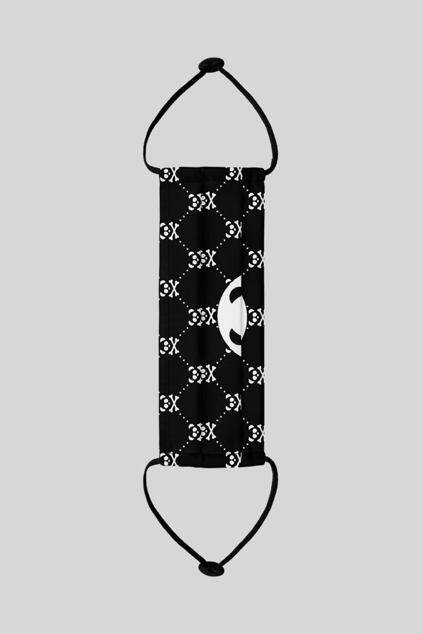 Unisex Monogram Emblem Face Mask