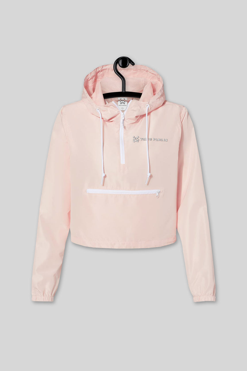 Women's Marshmellow Crop Windbreaker