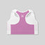 Pink Stars Padded Sports Bra