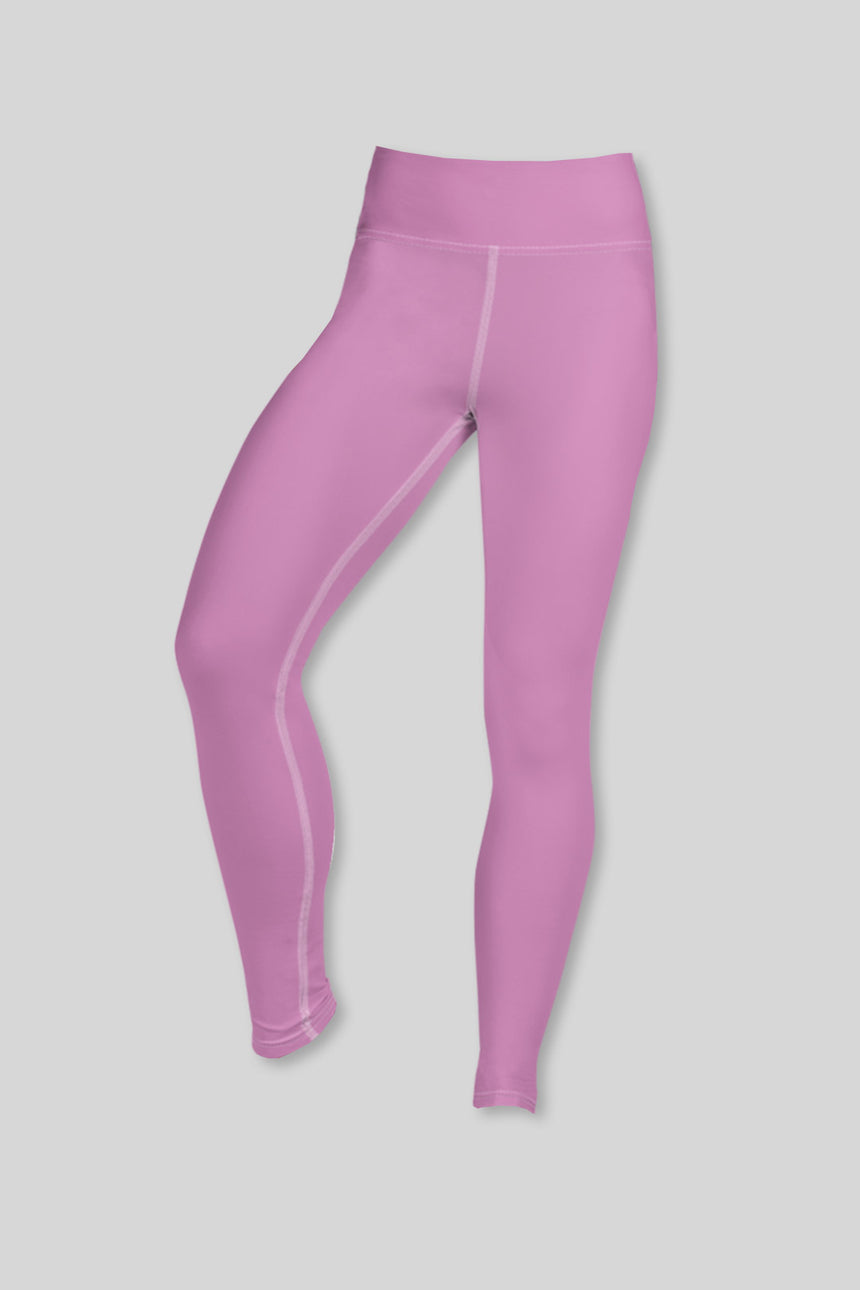 Pink Stars Yoga Leggings