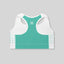 Turquoise Stars Padded Sports Bra