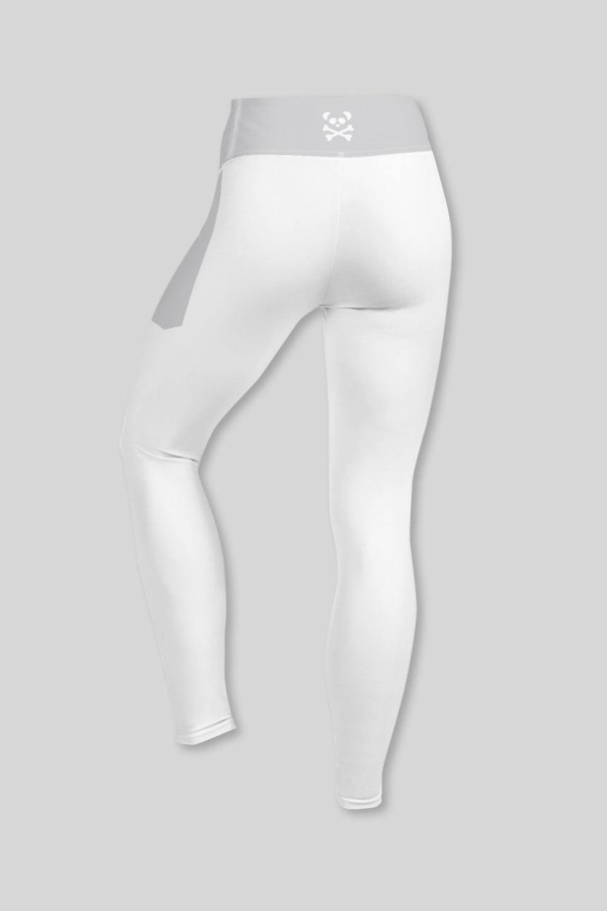 White Bougie Yoga Leggings