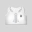 White Bougie Padded Sports Bra