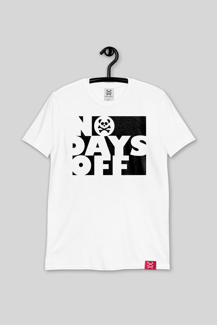 No Days Off Panda-Dry T-Shirt