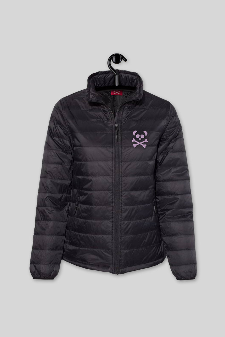 Women's Toasty Puffer Jacket - Pink Logo