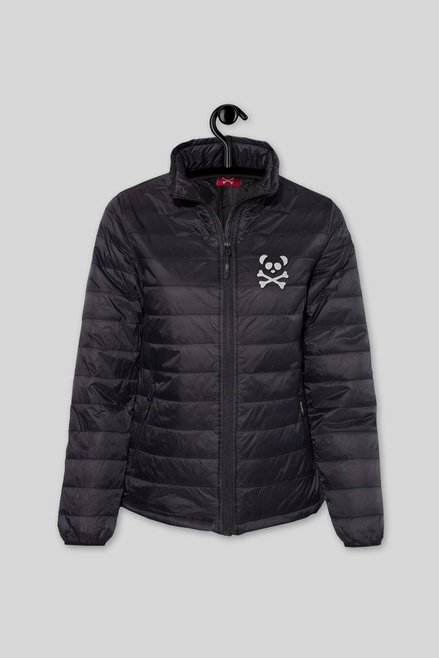 Women's Toasty Puffer Jacket - White Logo