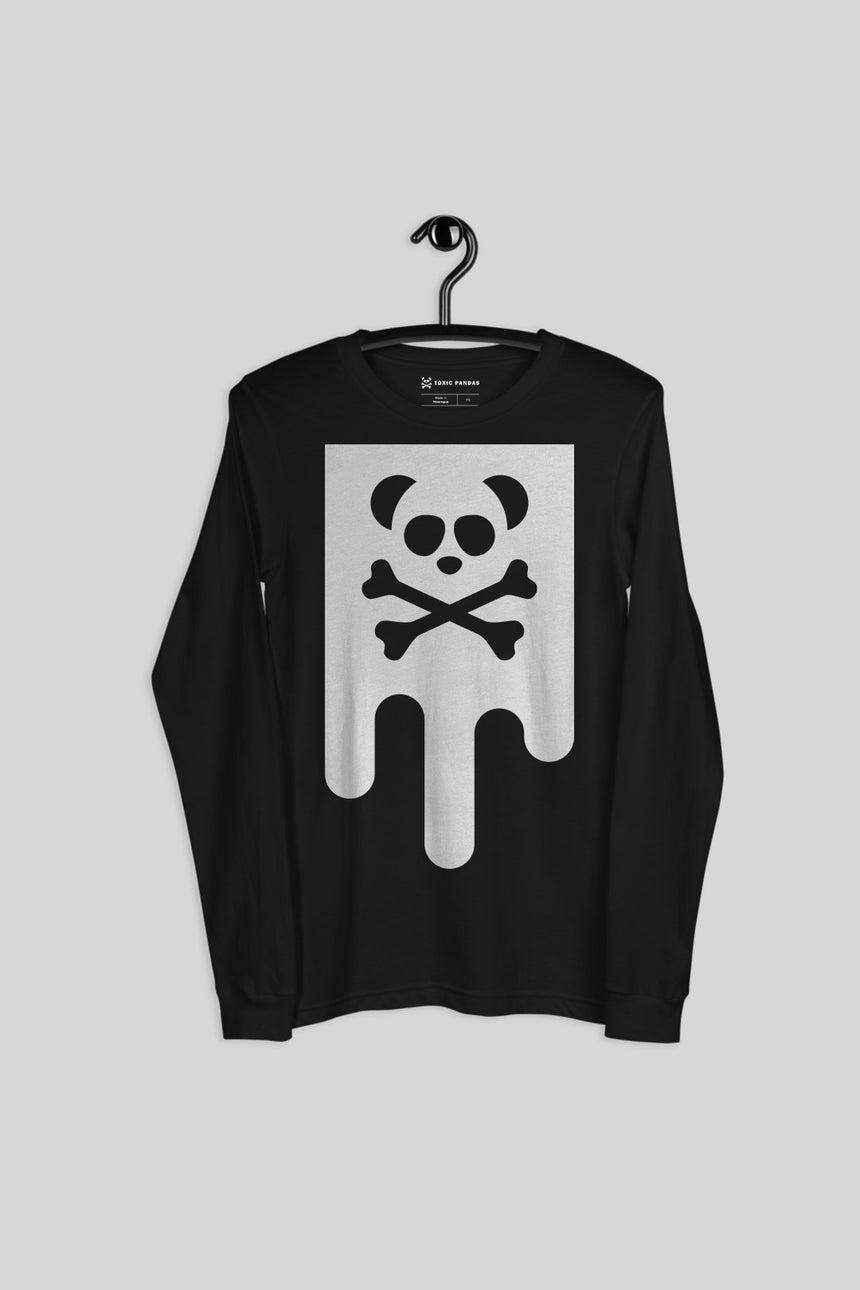Unisex Box Drip Long Sleeve Tee