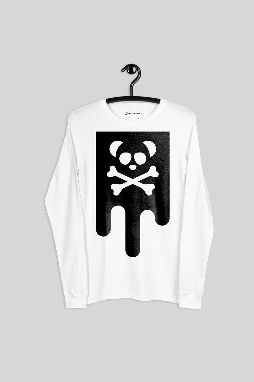 Unisex Box Drip Long Sleeve Tee