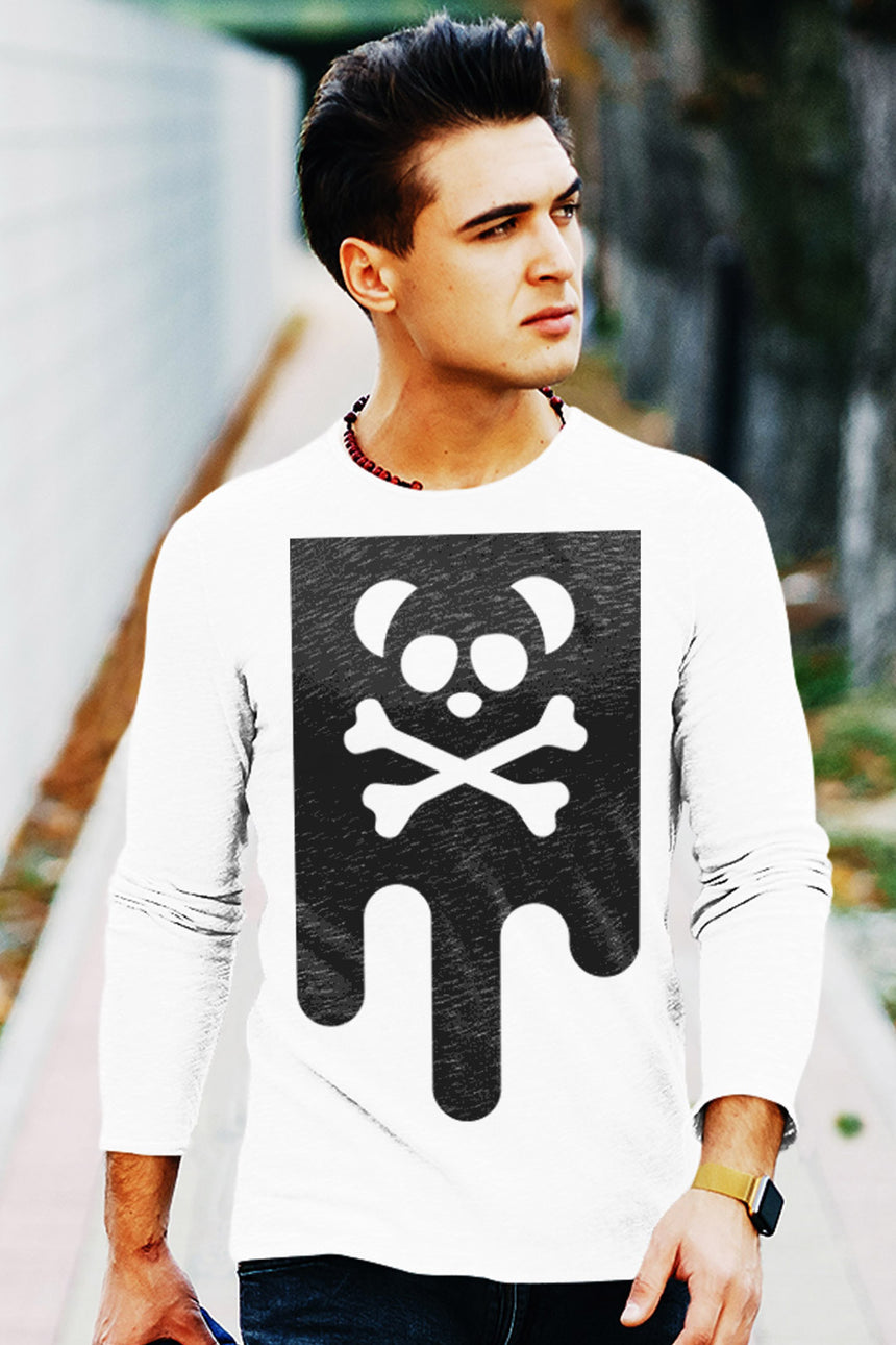 Unisex Box Drip Long Sleeve Tee