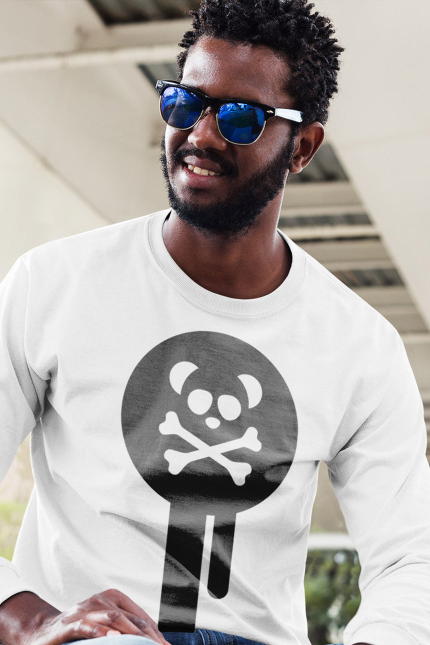 Unisex Emblem Drip Long Sleeve Tee