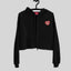 Women's Toxic Pandas Lovely Cropped Hoodie