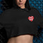 Women's Toxic Pandas Lovely Cropped Hoodie